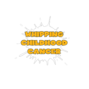 Whipping Childhood Cancer Logo